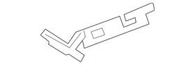 84162072 Gm Genuine Liftgate Volt Emblem