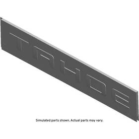 84267898 Gm Genuine Chrome Front Side Door Vehicle Name Plate