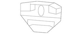 84554596 Gm Genuine Nameplate Adapter