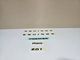 84569055 Gm Chevrolet Equinox Oem Black Emblem Set 2021 2022 2023 2024