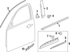 84593753 Gm Genuine Plate