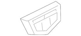 84696096 Gm Genuine Front Driver Side Fender Emblem