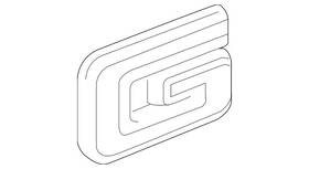 84890241 Gm Genuine Nameplate