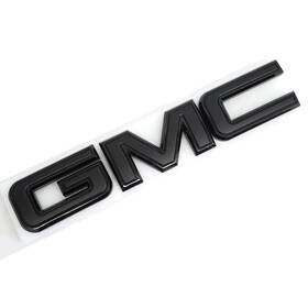 Ft-gmc-040 Gm 84942521 Full Black Gmc Grille Emblem Letters 2020-2024 Sierra 1500 2500 3500