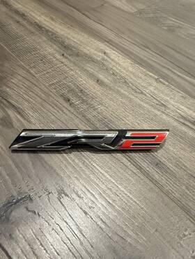 84965119 Gm 2024 2025 Chevrolet Colorado Zr2 Front Grill Emblem Genuine F Plate