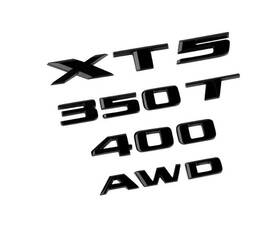 85109344 Gm New 4pcs Fits 2017-2022 Xt5 Emblem Kit 350t 400 Awd Gloss Black