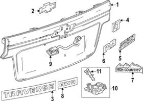 85126798 Gm Genuine Emblem