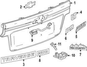 85126815 Gm Genuine Nameplate
