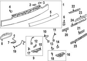 85126841 Gm Genuine Nameplate