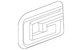 86561646 Gm Genuine Nameplate