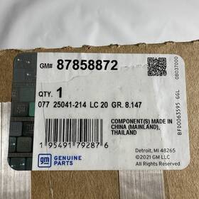 87858872 Gm 2024-2025 Gmc Sierra 2500 Hd Nameplate - New Oem
