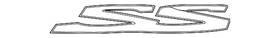 92259330 Gm Genuine Ss Emblem