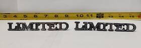 9621135 Gm Used Set Of 2 Sail Roof Pillar Emblem 1973-74 Buick Electra Limited 587