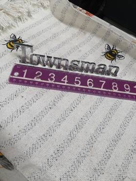 9836765 Gm Nos 1969 1970 1971 Chevrolet Townsman Station Wagon Quarter Emblem