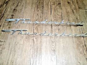 C3sb-6329136 Gm 1965 Ford Thunderbird - Fender Script Emblem Pair