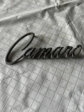 3916660 Gm/chevrolet Vintage Chevy Camaro Script Emblem Logo Oem No. 2