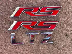 22877479 Gm Chevy 2004/20 Chevrolet Oem Front Side Door Rs Emblem Pair With Ltz Camro Cobalt Etc