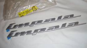 10355079 Gm Oem New Chevrolet Impala Front Side Door Name Plates/emblems P/n-