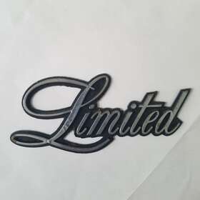 9823097 Gm Oem Buick Electra Limited Emblem Sail Panel Script Cursive Tub15