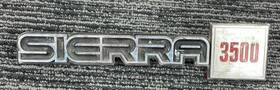 14026457 Gmc Oem 1981-1987 Sierra 3500 Front Fender Side Emblem Badge Logo Name