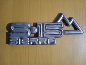 14041476 Gmc Truck S-15 Sierra Emblem 1982-85 / Name Plate Badge
