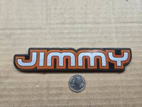 15592822 Gmc Oem Jimmy Front Fender Side Emblem Badge Logo Nameplate Name Plate
