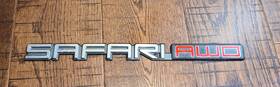 15690679 Gmc 1996-2005 Safari Awd Logo Badge Decal Emblem Oem