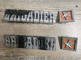2031927 Gmc 1979 Brigadier Semi Truck Emblems Gm Oem