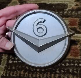 2382167 Gmc Vintage 60s 1964 4000 Coe Door Emblem Cab Over Engine Inch 6 Logo