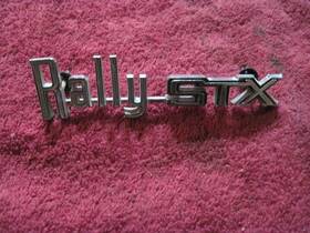 3981443 Gmc 73-75 Van Rally Stx Emblem Oem