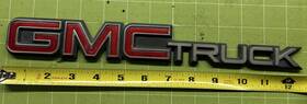 5281 Gmc 1992-1998 Truck 1500 Sierra Jimmy Tailgate Rear Emblem 12.5 Inch