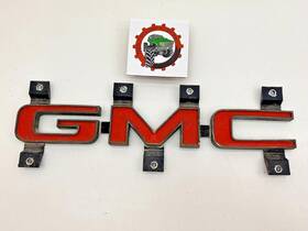 893820 Gmc Truck Van Front Grill Emblem 1970s Or 80s Gm Part Number With Patina