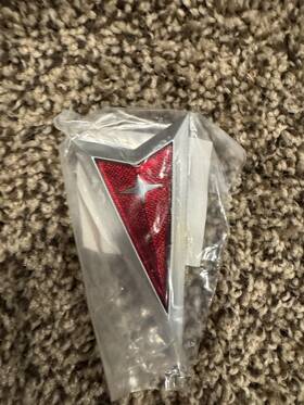 Lmp2300c Gtog8ta 2004-2005-2006 Pontiac Gto Rear Trunk Lid Arrowhead Arrow Emblem 04-06 Chrome
