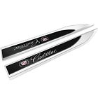H0762792419018 Deselen Fender Emblems Blades Cts Ats Escalade Pair 0762792419018