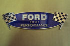 Hall Ford High Performance Checkered Flag Emblem Bros
