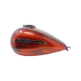 61386-10deb Harley-davidson New Oem 2010 Cvo Touring Gas Tank Burnt Amber Hot Ci