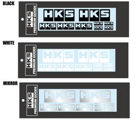 51003-ak146 Hks Logo Sticker A La Carte Black