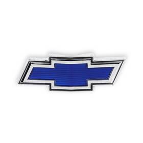 04-577 Holley Brothers Trucks C/k Bowtie Hood Emblem - Blue