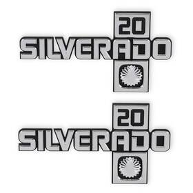 04-553 Holley Classic Trucks Emblems