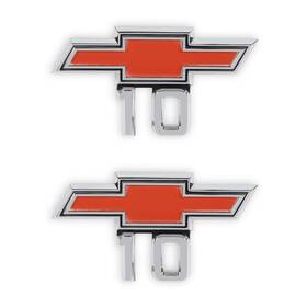 04-574 Holley Classic Trucks 67-68 Fits Chevrolet C10 Fender Badge Pair