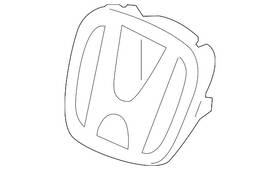 71122-sxs-a01 Honda Genuine Grille Emblem Bracket