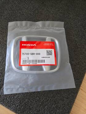 75700-s8r-000 Honda Genuine Parts Emblem H Part Number