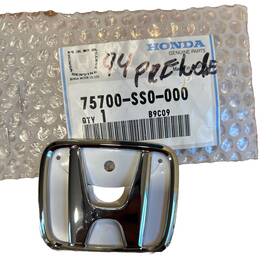 75700-ss0-000 Honda 75700ss0000 Genuine Front Bumper Emblem Inch H 00-01 S2000 92-96 Prelude