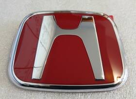 75700-syy-003 Honda Genuine Style Rear Red Badge Emblem For Accord 9th Sedan 2013 2018 Model