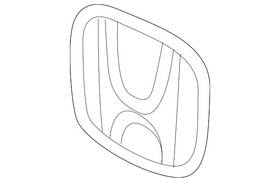 75700-t60-a01 Honda Genuine Emblem