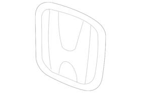 75700-thr-a01 Honda Genuine Emblem Front H