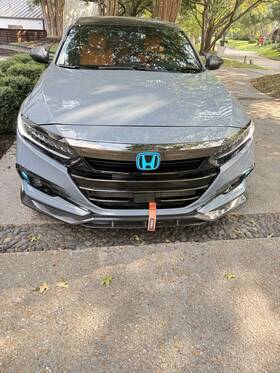 75700tpga00 Honda Front Emblem 2018-2022 Icee Blue Color