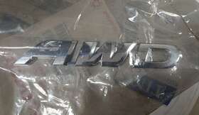 75719-tla-a00 Honda New Genuine Oem Rear Awd Emblem For 2017-2021 Cr-v Models