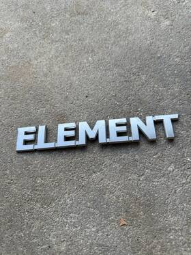 75722-scv-a00 Honda New Genuine Oem 09-11 Element Rear Emblem Chrome Badge