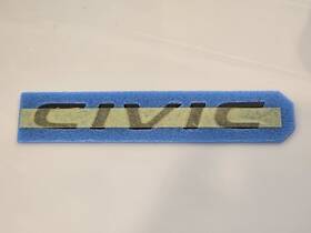 75722-tgh-r00 Honda 17-21 Civic Type R Fk8 Limited Edition Gloss Black Emblem